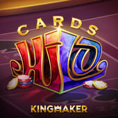 Cards Hi Lo game icon at No deposit bonus casino